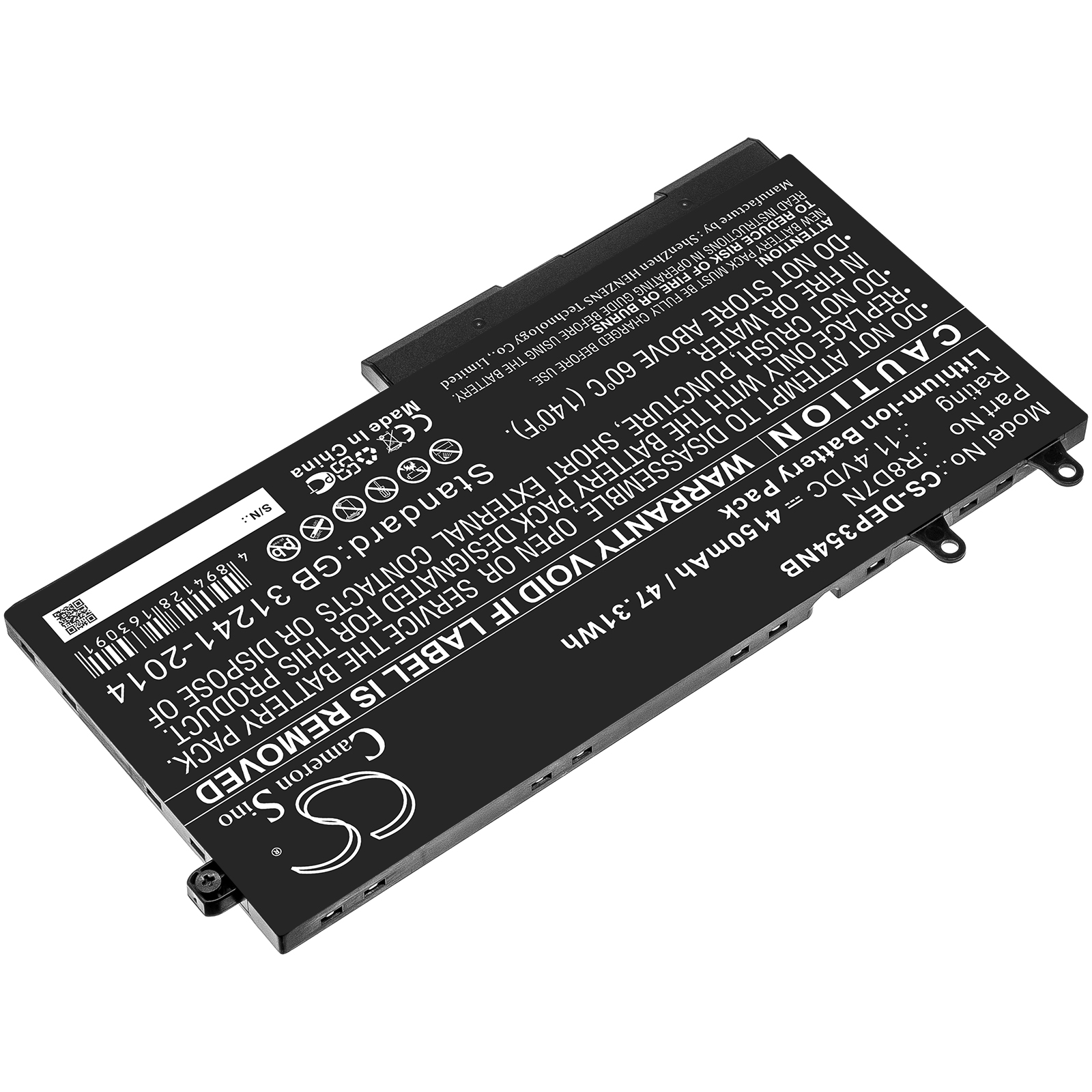 Акумулятор DELL Inspiron 7506, Inspiron 7591, LATITUDE 5400, LATITUDE 5401, Latitude 5500, Latitude 5501, Latitude 5511, Precision 15 3540, Precision M3540, Precision M3541, Precision M3550 - Зображення 2