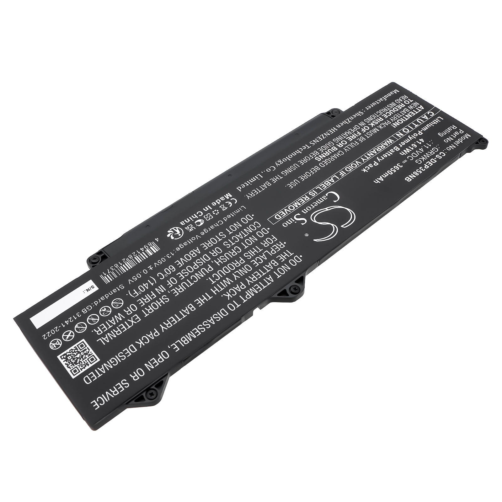 Акумулятор DELL Precision 15 3580, Precision 15 3580 5CHPK, Precision 15 3580 JHH2C - Зображення 2