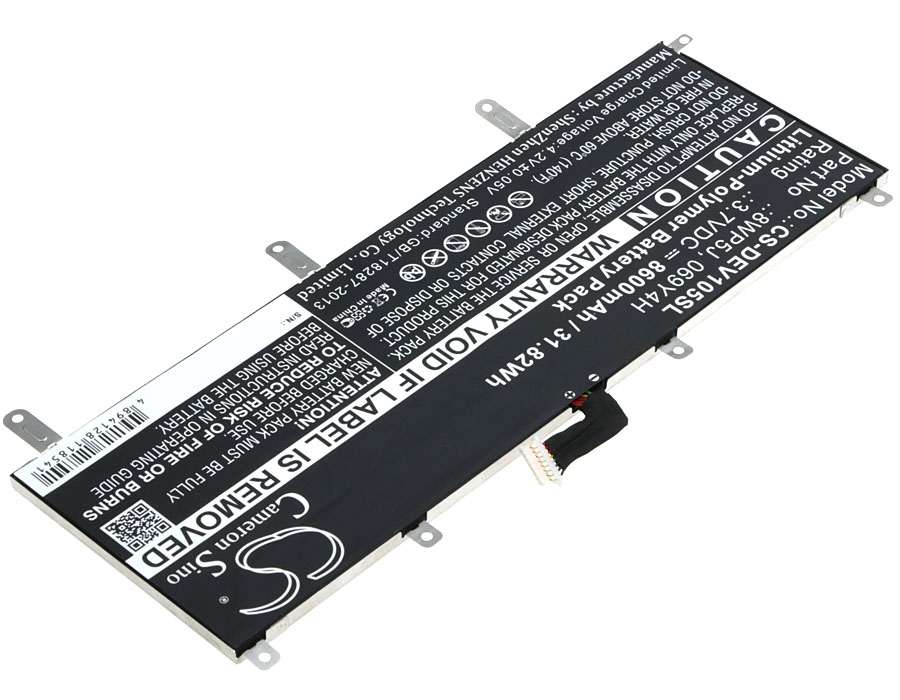 Акумулятор DELL Venue 10 5000, Venue 10 5050 - Зображення 2