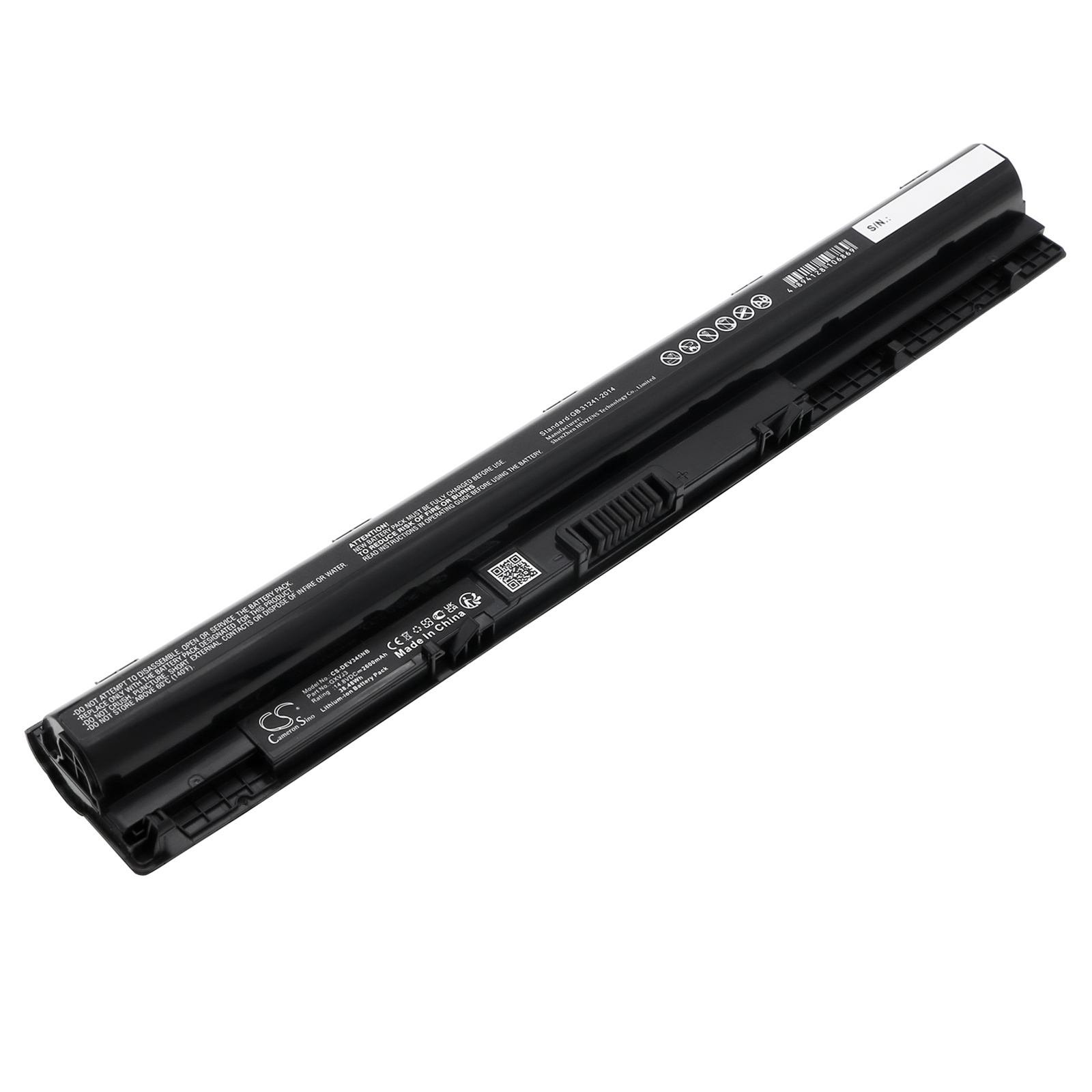 Акумулятор DELL 14 5000(5458), 14VD-3525S, 14VD-3525W, Ins 15-3565-D1108A, Ins 15-3565-D1208A, Ins 15-3565-D1908A, Ins 15-3565-D2108A, Ins 15-3567-D1325B, Ins 15-3567-D1525A, Ins 15-3567-D1525B, Ins 15-3567-D1605B, Ins 15-3576-D1525B, Ins