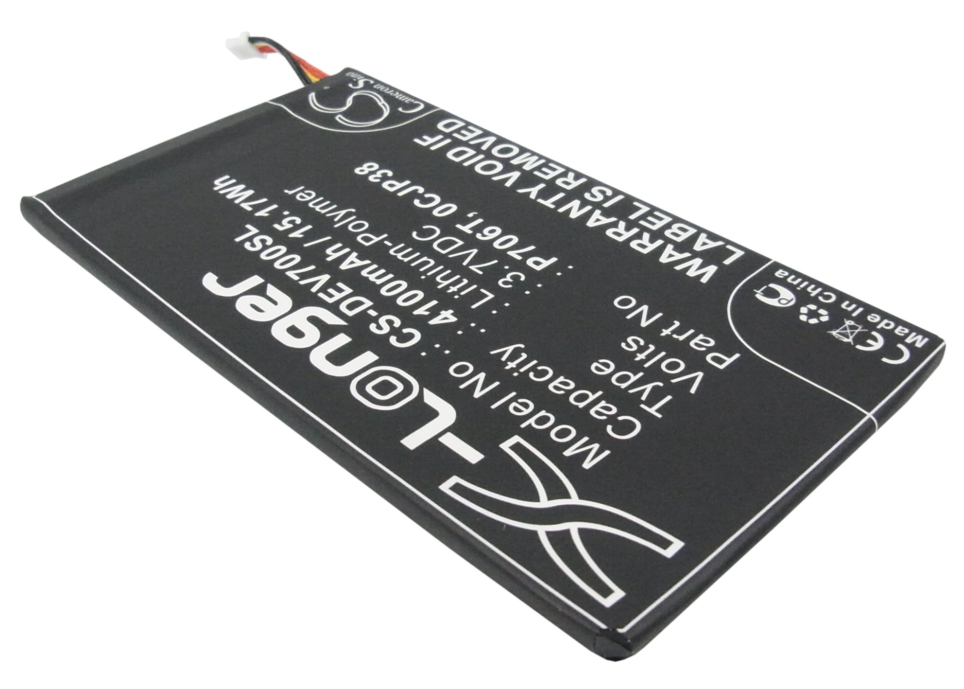 Акумулятор DELL Venue 7, Venue 7 3740, Venue 8, Venue 8 3830, Venue 8 3840, Venue 8 T02D 3830 - Зображення 2