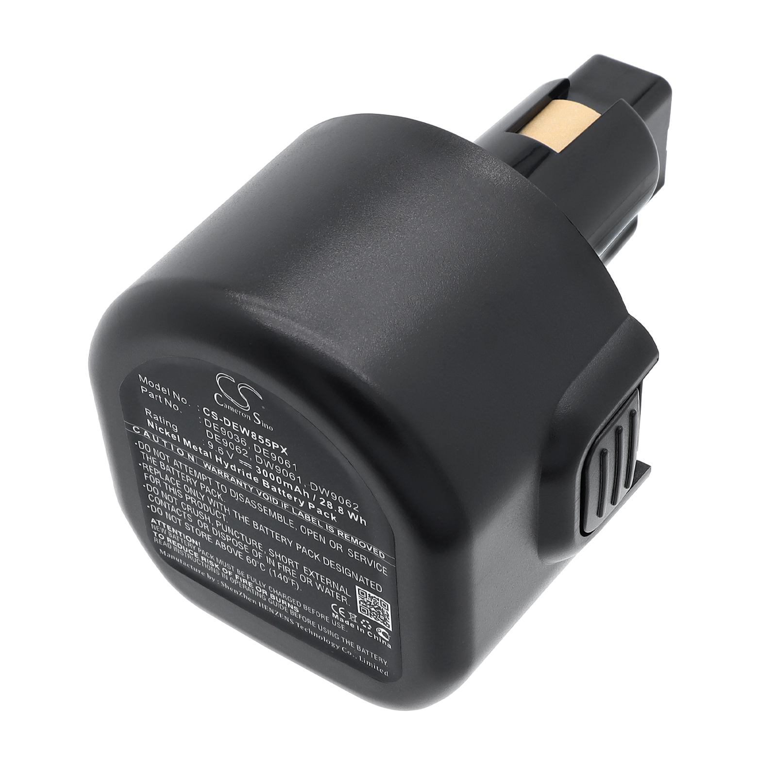 Акумулятор DeWalt 246536, DC750, DC750KA, DC855KA, DC920KA, DC925, DC925KA, DC925KB, DC925VA, DC988, DC988KA, DC988KB, DC988VA, DW050, DW050K, DW902, DW908 Flashlight), DW926, DW926K, DW926K-2, DW926K-A9, DW955, DW955K, DW955K-2, DW999KQ - Зображення 3