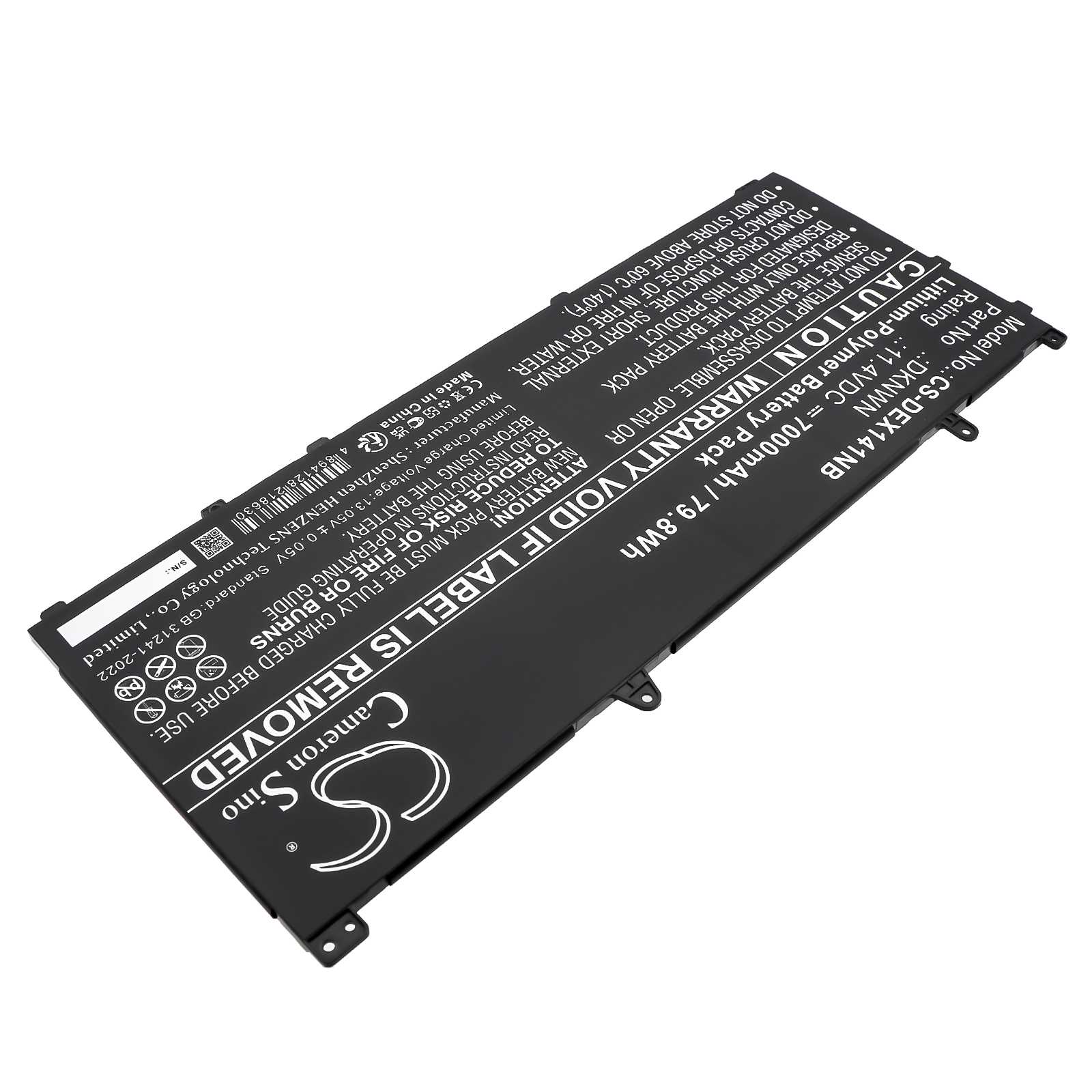 Акумулятор DELL Alienware X14 R1, Alienware X14 R2 - Зображення 2
