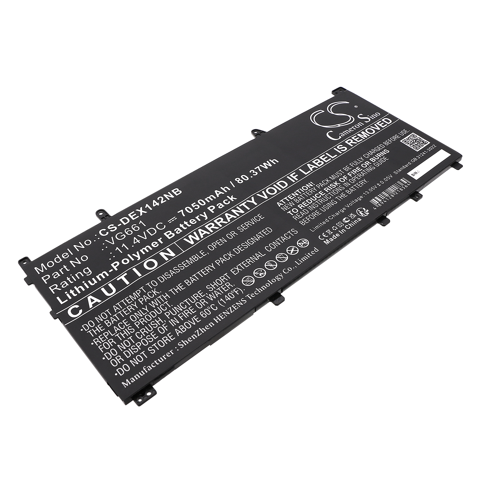 Акумулятор DELL Alienware X14 R1, Alienware X14 R2