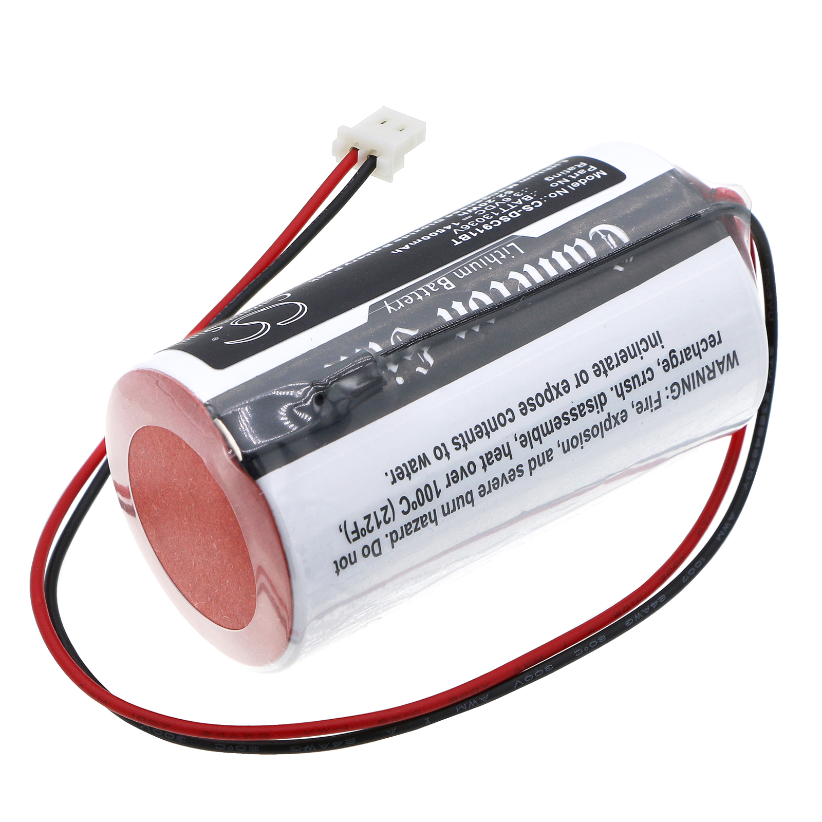 Акумулятор DSC PGX901, PGX911, PowerG PG9911, PowerG PG9911 Siren, PowerG wireless PG9901 sirens, PowerG wireless PG9911 sirens - Зображення 2