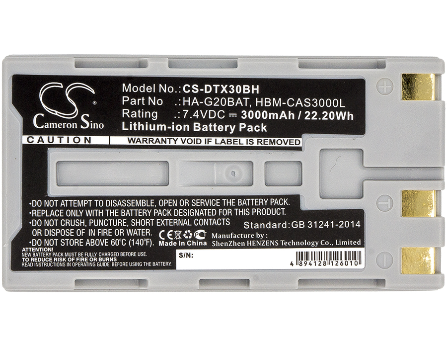Акумулятор Casio DT-X30, DT-X30G, DT-X30GR-30C, IT-9000 - Зображення 3
