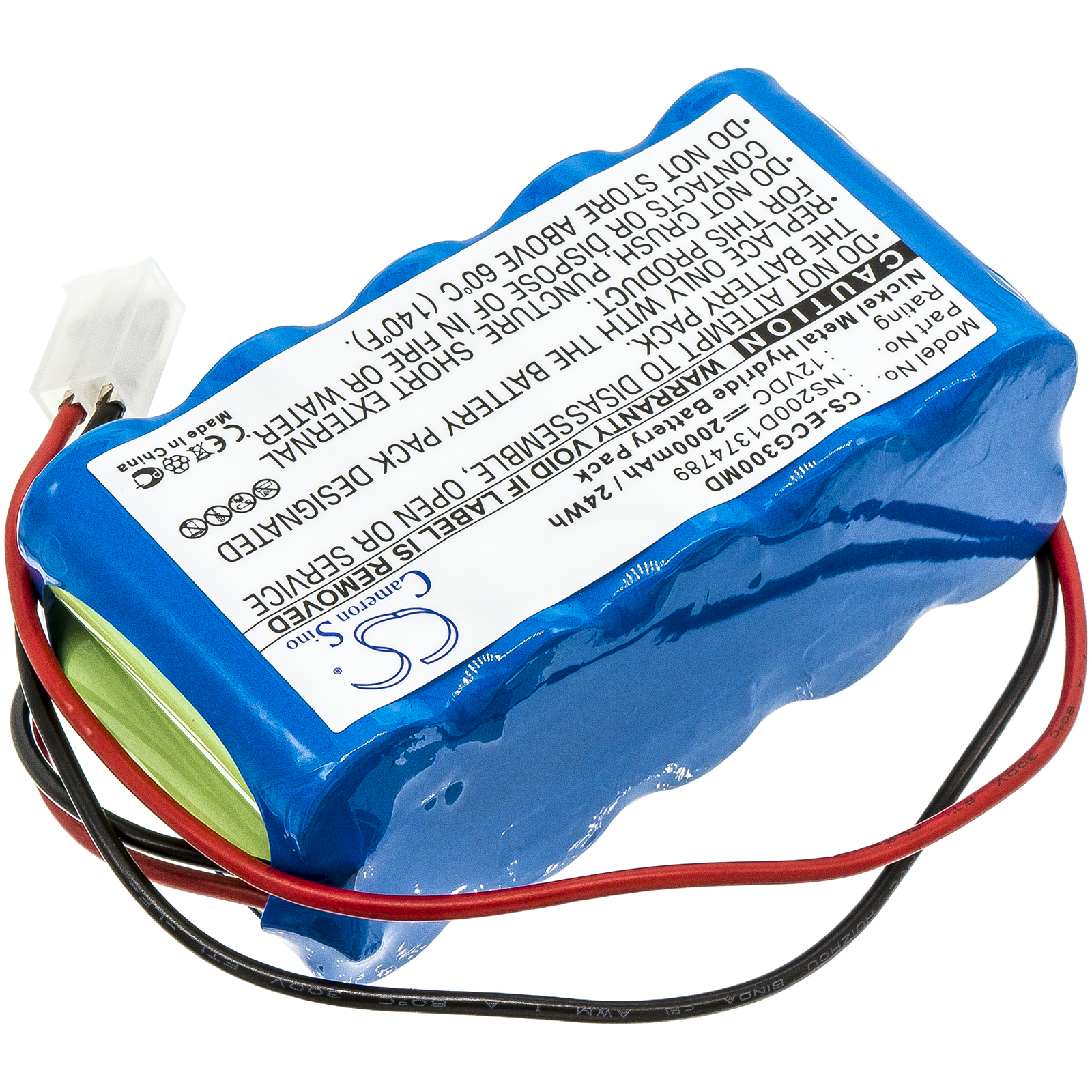 Акумулятор Cardipia 800C, ECG-101A, ECG-300A - Зображення 2