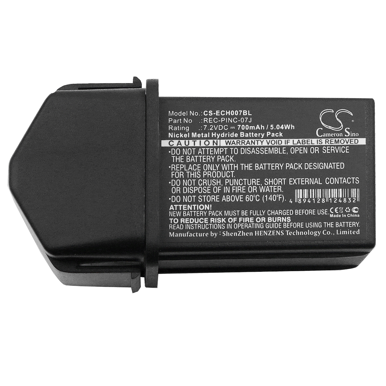 Акумулятор ELCA CONTROL-07, CONTROL-07MH-A, CONTROL-07MH-D, GENIO-M, GENIO-P, TECHNO-M - Зображення 3