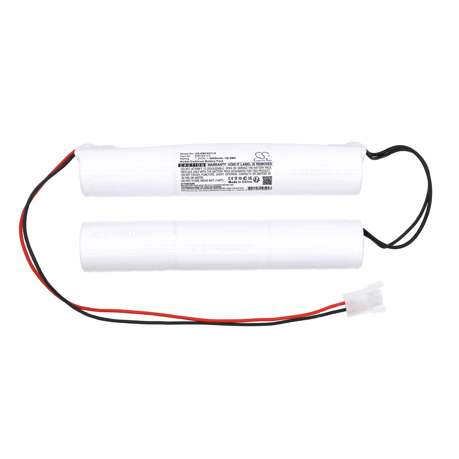 Акумулятор CameronSino CS-EMC621LS - Зображення 3