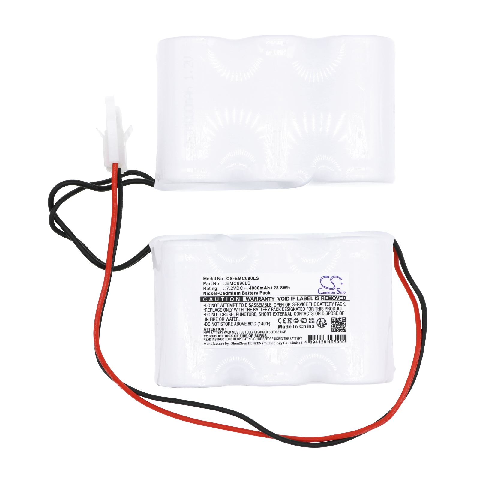 Акумулятор CameronSino CS-EMC690LS - Зображення 3