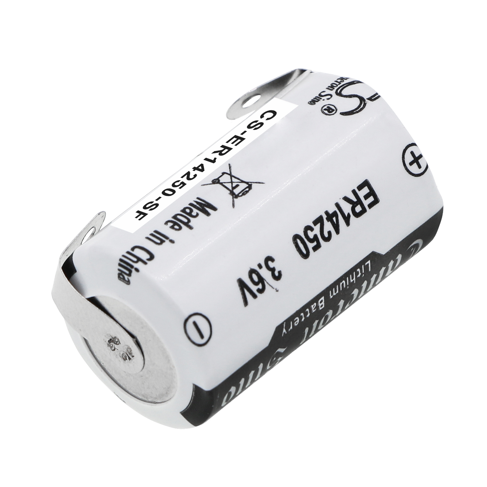 Акумулятор 1200 mAh for CS-ER14250-SF - Зображення 2