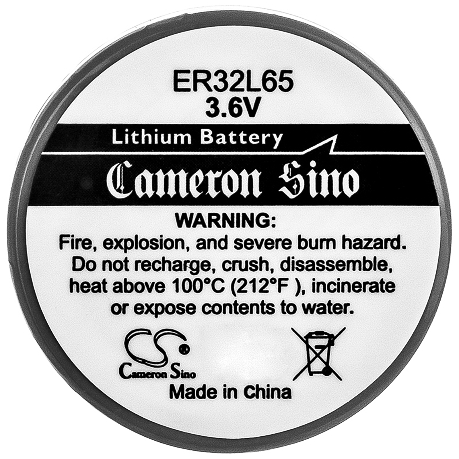Акумулятор CameronSino CS-ER3265 - Зображення 3