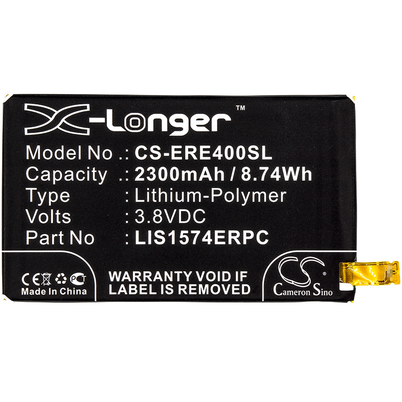 Акумулятор Sony Ericsson Altair Maki, E2003, E2006, E2033, E2043, E2053, E2104, E2105, E2114, E2115, E2124, Xperia A2, Xperia A2 SO-04F, Xperia E4, Xperia E4 Dual, Xperia E4 Dual HSPA, Xperia E4g, Xperia E4g Dual, Xperia Z2 compact, Xperia Z2 mini - Зображення 3