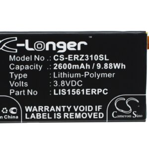 Акумулятор Sony Ericsson Cosmos DS, D5803, D5833, E5303, E5306, E5333, E5343, E5353, E5363, Xperia C4, Xperia C4 Dual LTE, Xperia Z3 Compact, Xperia Z3 Mini