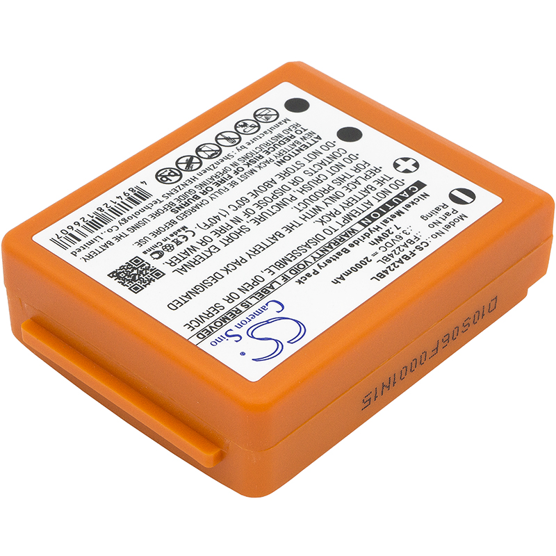 Акумулятор HBC FBFUB09N, FUB 9NM 6V, FUB9NM, Linus 4, Linus 6, Micron 4, Micron 6, Radiomatic Eco, Radiomatic Keynote, Radiomatic Linus 4, Radiomatic Micron 4, Radiomatic Micron 5, Radiomatic Micron 6, Radiomatic Micron 7, Radiomatic Patrol D, - Зображення 2