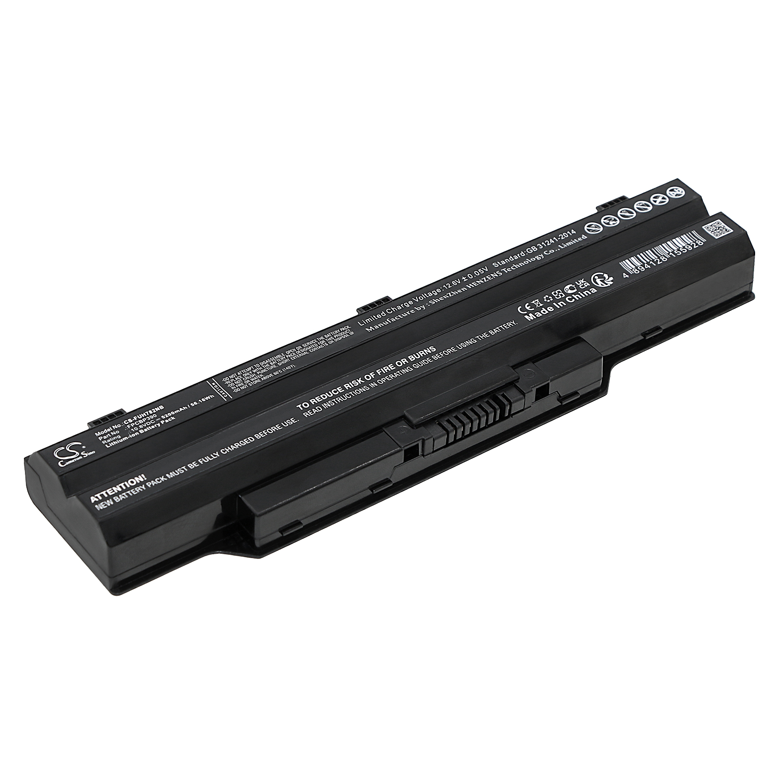 Акумулятор Fujitsu LifeBook SH782