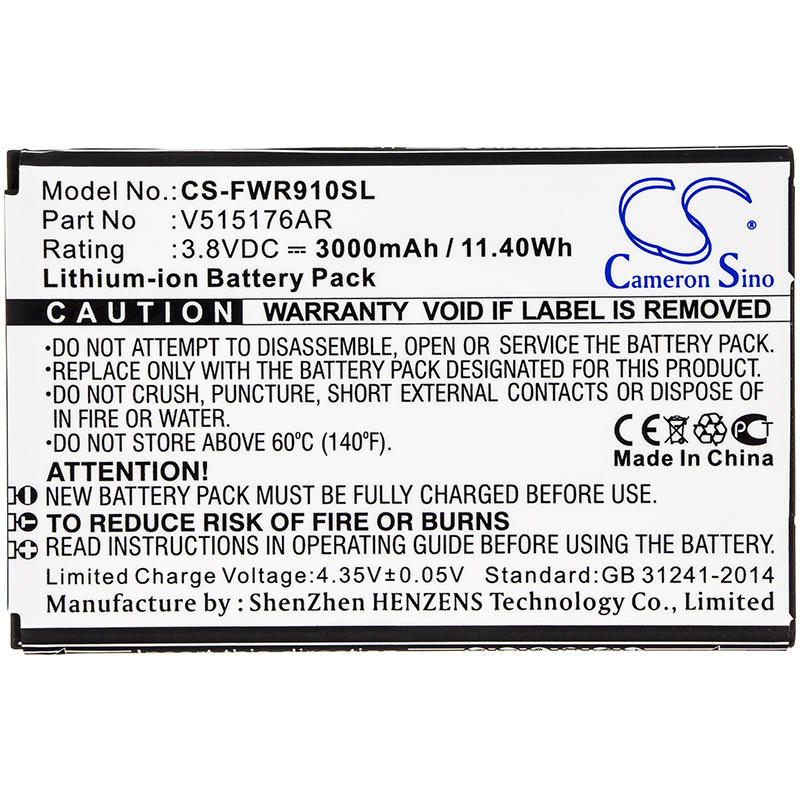 Акумулятор Franklin Wireless R910 - Зображення 3