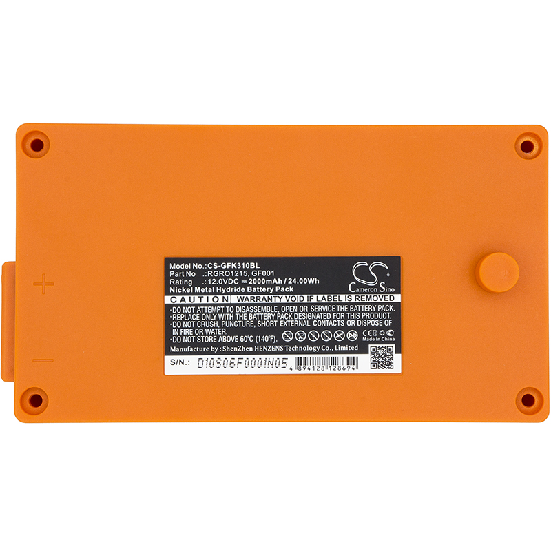Акумулятор Gross Funk Crane remote control SE889, GF2000i, K2, SE889, SE889/K2, T24, T30, T30R65/00480GV2, T31, T52, Vario - Зображення 3