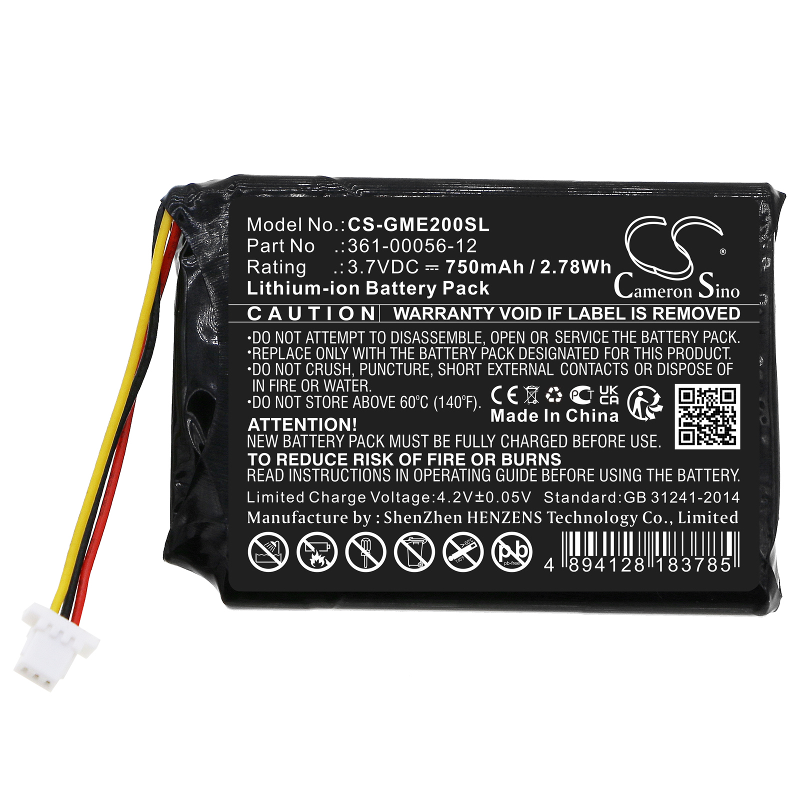 Акумулятор Garmin Dezl OTR700, EDGE Explore 2 - Зображення 3
