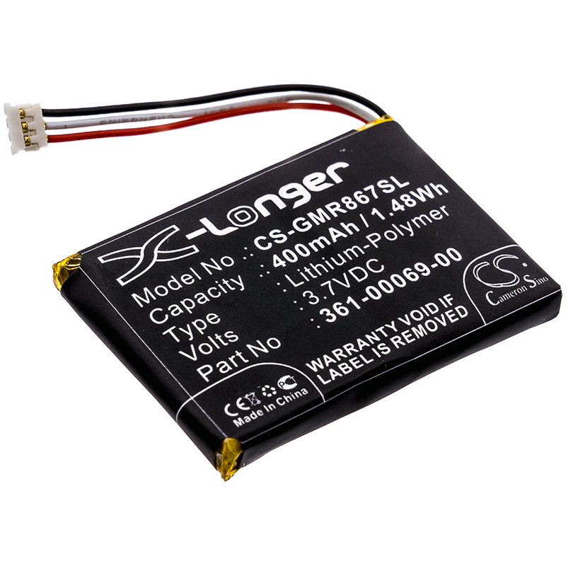 Акумулятор Garmin 010-11867-10, 010-11925-00, Barklimiter bark control colla, Barklimiter Deluxe, Barklimiter Deluxe Anti Bark C, Delta Sport, Delta Training Collar, GAB102, GAD109, Varia RDU
