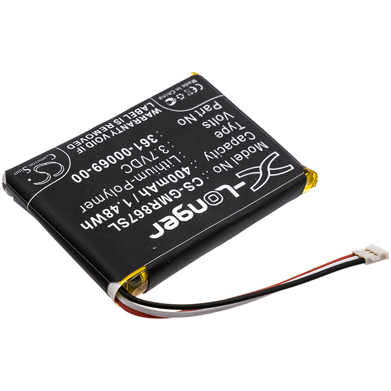 Акумулятор Garmin 010-11867-10, 010-11925-00, Barklimiter bark control colla, Barklimiter Deluxe, Barklimiter Deluxe Anti Bark C, Delta Sport, Delta Training Collar, GAB102, GAD109, Varia RDU - Зображення 2