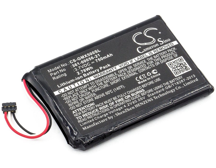 Акумулятор Garmin 010-01531-00, DriveAssist 50 LMT-D, DriveAssist 51 LMTS, DriveAssist 51 LMT-S, Driveluxe 50 LMTHD