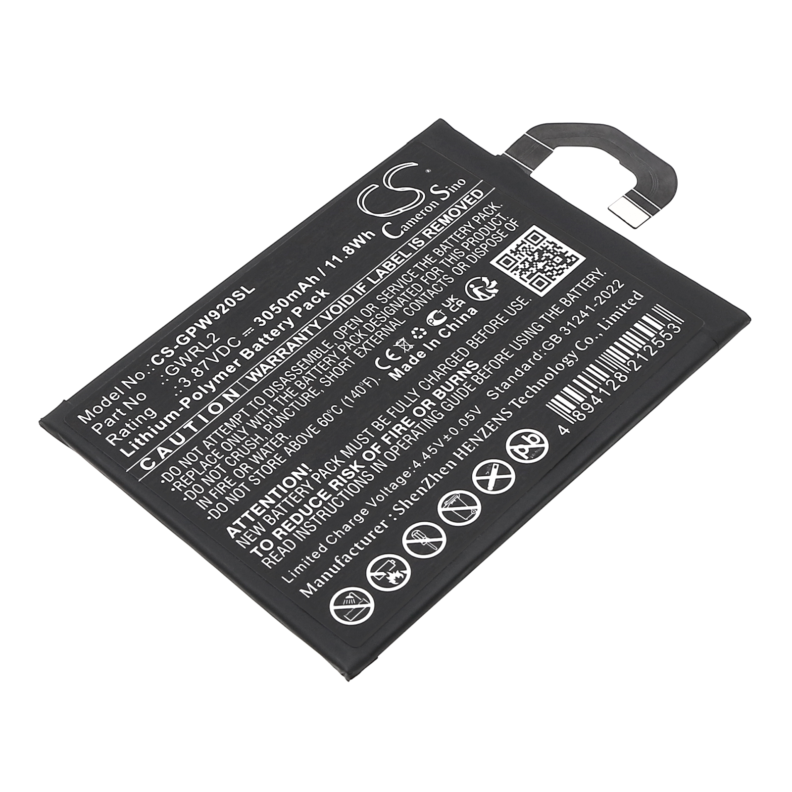 Акумулятор Google GC15S, GGH2X, Pixel 9 Pro Fold