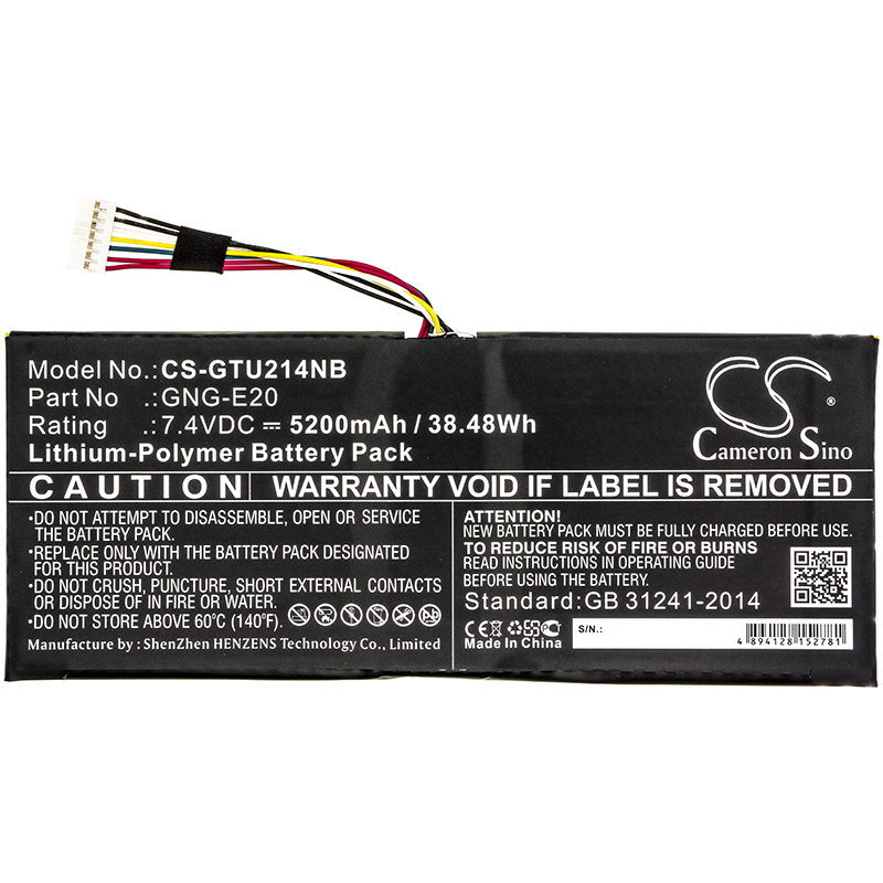 Акумулятор Getac GA-U2142-2117U, U2142, U2142-2117U, U2142-i3-3217U, U2142-i3-3227U, U2142-i5-3317U, U2142-i5-3337U - Зображення 3