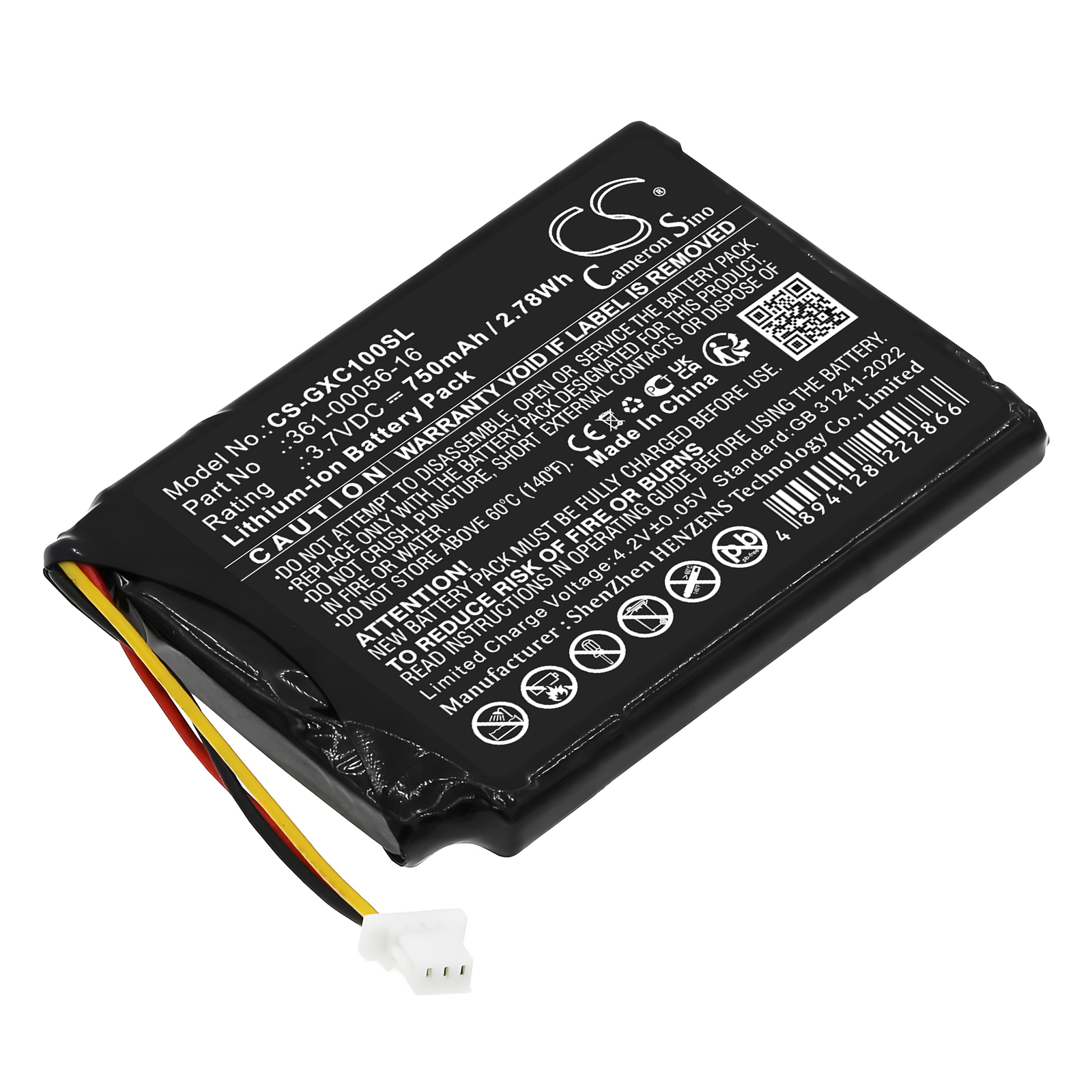 Акумулятор Garmin 0100261810, XERO C1 PRO Chronograph