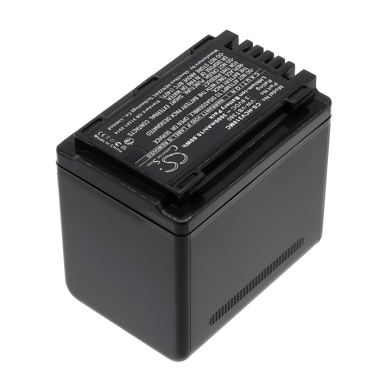 Акумулятор Panasonic HC-250EB, HC-550EB, HC-727EB, HC-750EB, HC-770EB, HC-989, HC-V110, HC-V110GK, HC-V110MGK, HC-V130, HC-V210, HC-V210GK, HC-V210M, HC-V210MGK, HC-V270, HC-V520, HC-V520GK, HC-V520M, HC-V520MGK, HC-V720, HC-V720GK, HC-V720M, - Зображення 2