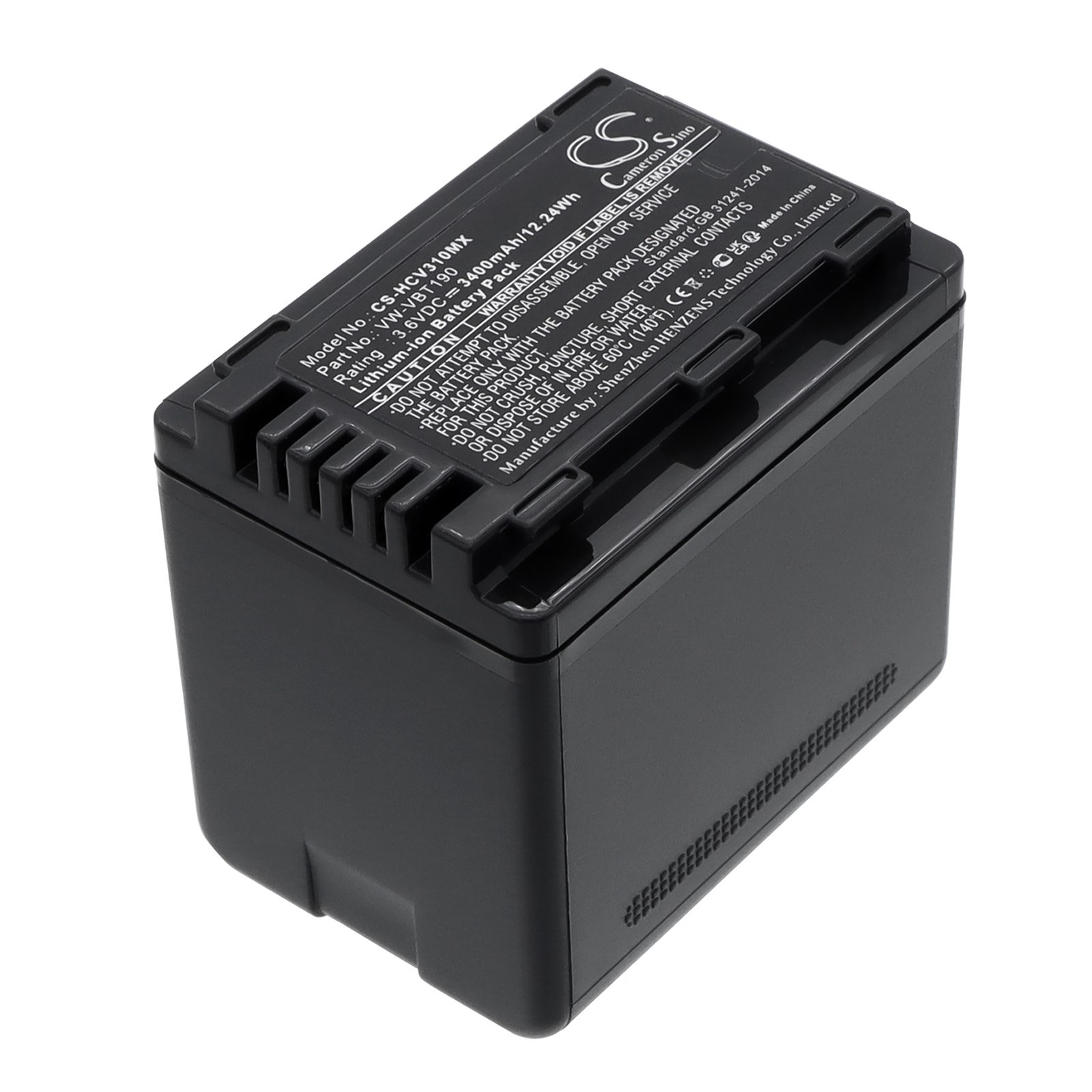 Акумулятор Panasonic HC-250EB, HC-550EB, HC-727EB, HC-750EB, HC-770EB, HC-989, HC-V110, HC-V110GK, HC-V110MGK, HC-V130, HC-V210, HC-V210GK, HC-V210M, HC-V210MGK, HC-V270, HC-V520, HC-V520GK, HC-V520M, HC-V520MGK, HC-V720, HC-V720GK, HC-V720M,