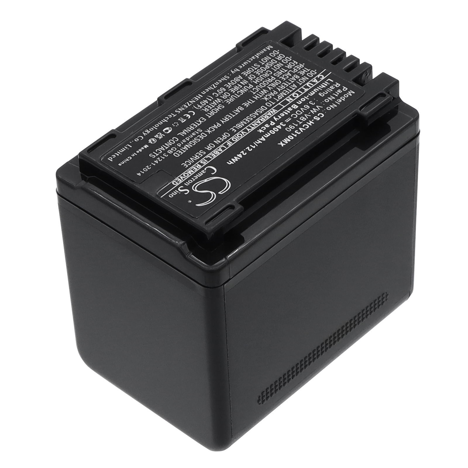 Акумулятор Panasonic HC-250EB, HC-550EB, HC-727EB, HC-750EB, HC-770EB, HC-989, HC-V110, HC-V110GK, HC-V110MGK, HC-V130, HC-V210, HC-V210GK, HC-V210M, HC-V210MGK, HC-V270, HC-V520, HC-V520GK, HC-V520M, HC-V520MGK, HC-V720, HC-V720GK, HC-V720M, - Зображення 2