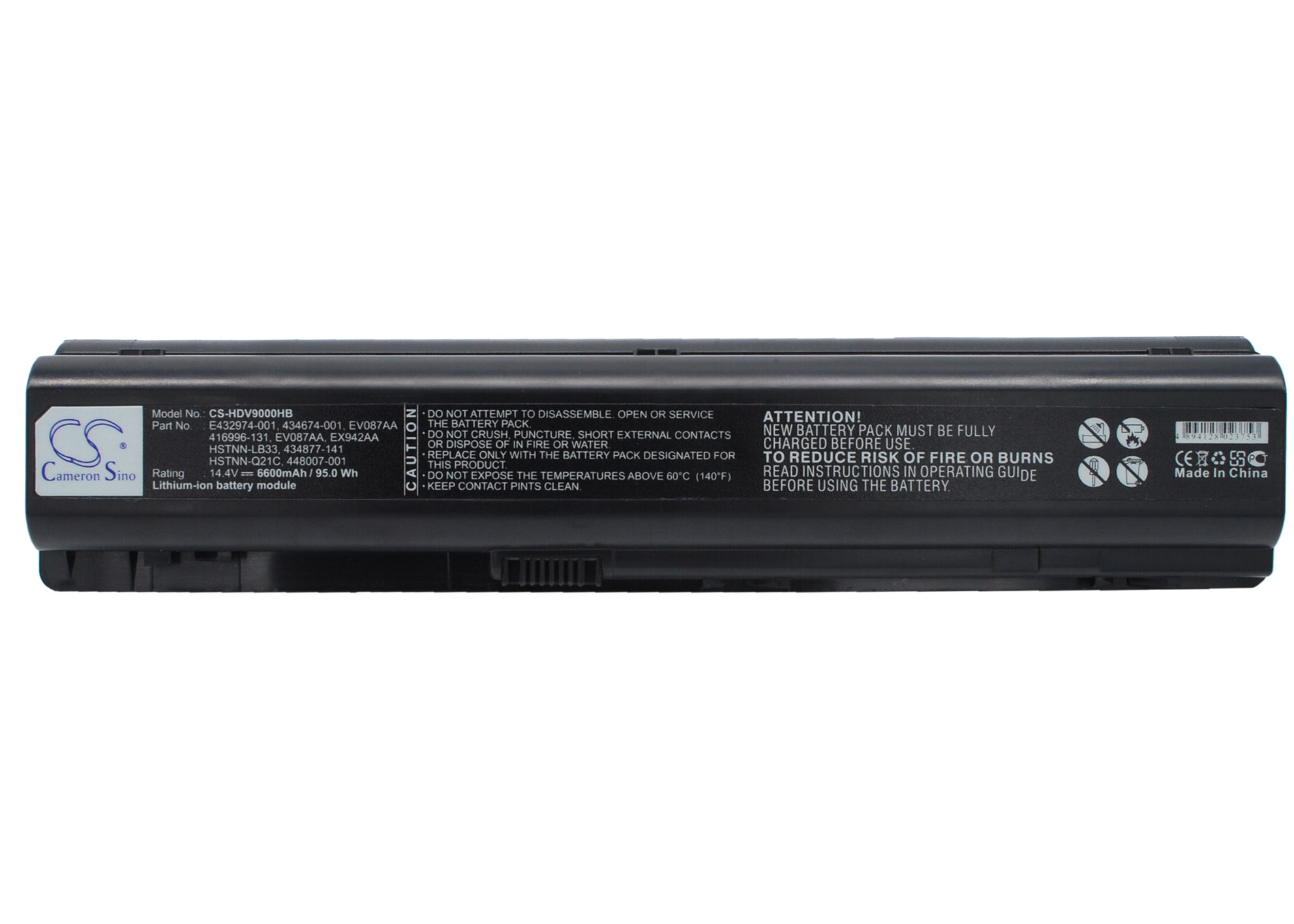 Акумулятор HP Pavilion dv9000, Pavilion dv9000EA, Pavilion dv9000T, Pavilion dv9000Z, Pavilion dv9001EA, Pavilion dv9001TX, Pavilion dv9001XX, Pavilion dv9002EA, Pavilion dv9002TX, Pavilion dv9002XX, Pavilion dv9003EA, Pavilion dv9003TX, Pavilion