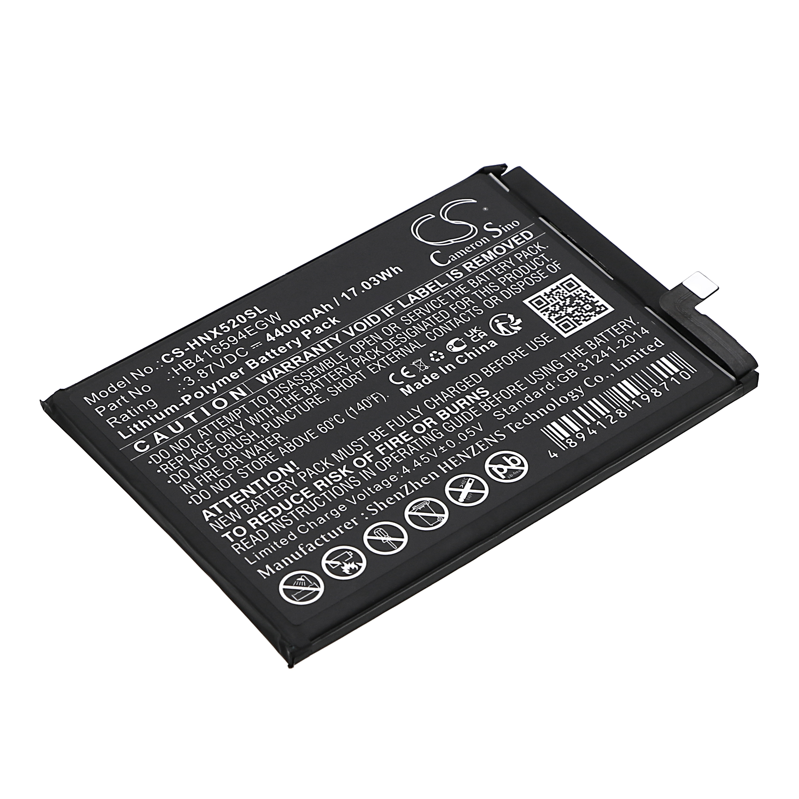 Акумулятор Honor CRT-AN00, X50i 5G