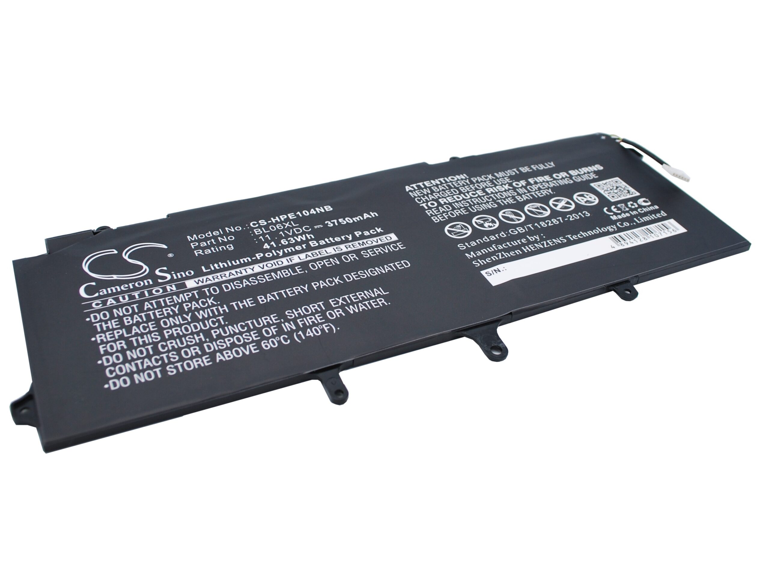 Акумулятор HP EliteBook 1040, EliteBook Folio 1040 G1, EliteBook Folio 1040 G1 (E4A61, EliteBook Folio 1040 G1 (E4A63, EliteBook Folio 1040 G1 (E4A65, EliteBook Folio 1040 G1 (F0G82, EliteBook Folio 1040 G1 (F4X88, EliteBook Folio 1040 G1 (F4X91, - Зображення 2