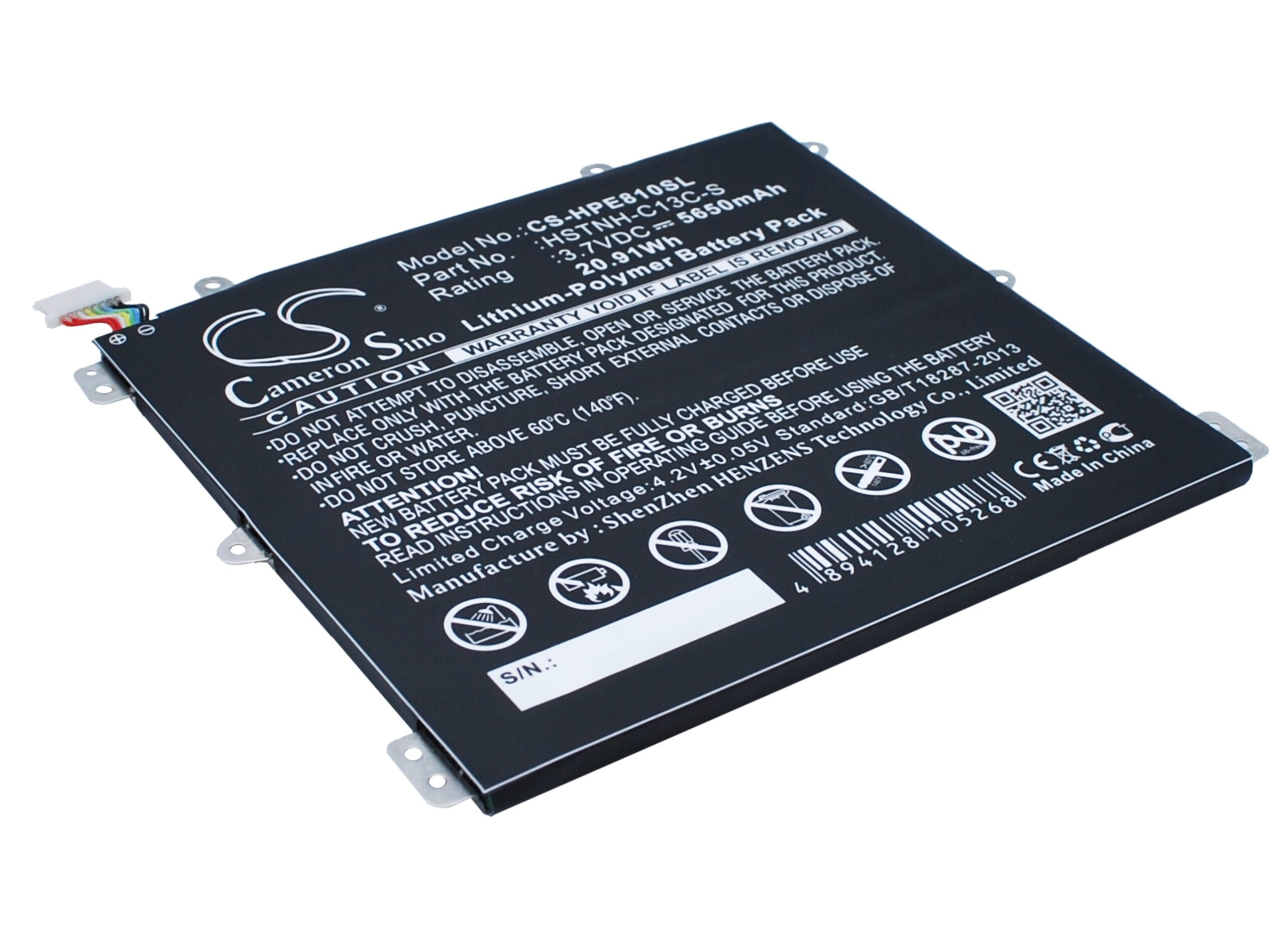 Акумулятор HP 7600US, HSTNH-H408C, Slate 8 Plus, Slate 8 Pro - Зображення 2