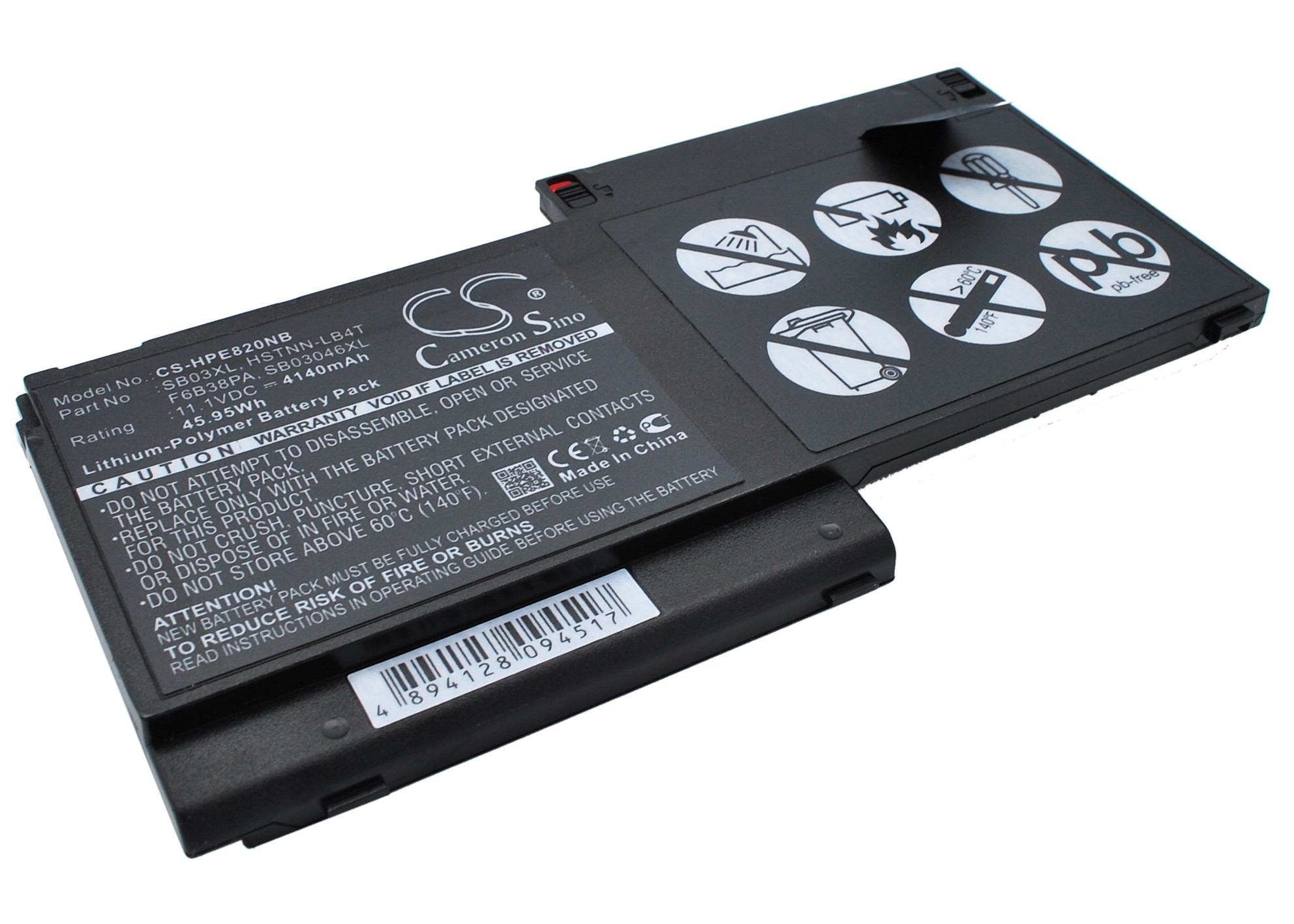 Акумулятор HP EliteBook 720 G1(J8X18AA), EliteBook 720 G1-K6N35US, EliteBook 720 G2-L3Z61UT, EliteBook 725 G2(L6M61UP), EliteBook 725 G2(P7P01UP), Elitebook 820, Elitebook 820 G1, EliteBook 820 G1(F8P28UC), EliteBook 820 G1(G2V46AV), EliteBook 820