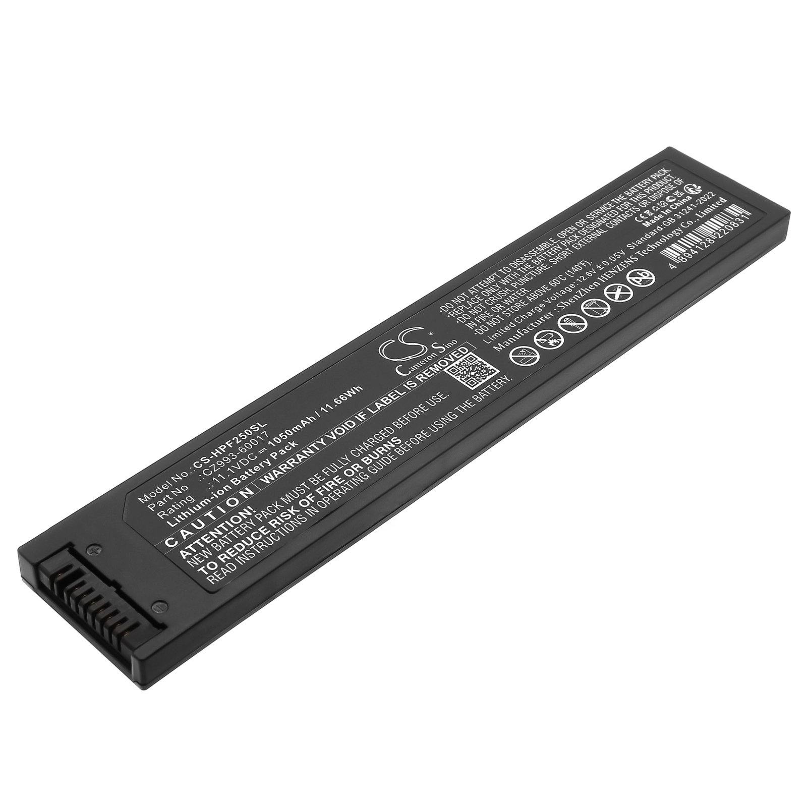 Акумулятор HP HP OfficeJet 200 Mobile Printe, OfficeJet 250 Mobile Printer, OfficeJet 252 Mobile Printer, OfficeJet 252C Mobile Printer, OfficeJet 258 Mobile Printer, OfficeJet 200 Mobile Printer, OfficeJet 200C Mobile Printer, OfficeJet 202