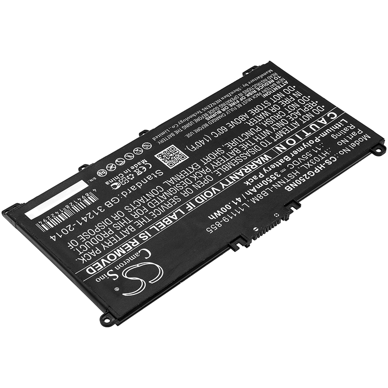 Акумулятор HP 14-CE1008TX, 14-CF0005NI, 14-CF0008NT, 14-CF0012DX, 14-CF0013NO, 14-CF0016CA, 14-CF0020NF, 14-CF0021UR, 14-CF0320NG, 14-CF1051OD, 14-CF1775NZ, 14-CK0000NF, 14-CK0004LA, 14-CK0009NIA, 14-CK0017TX, 14-CK0194NIA, 14-CK0596NA, 14-CK0997NA, - Зображення 2