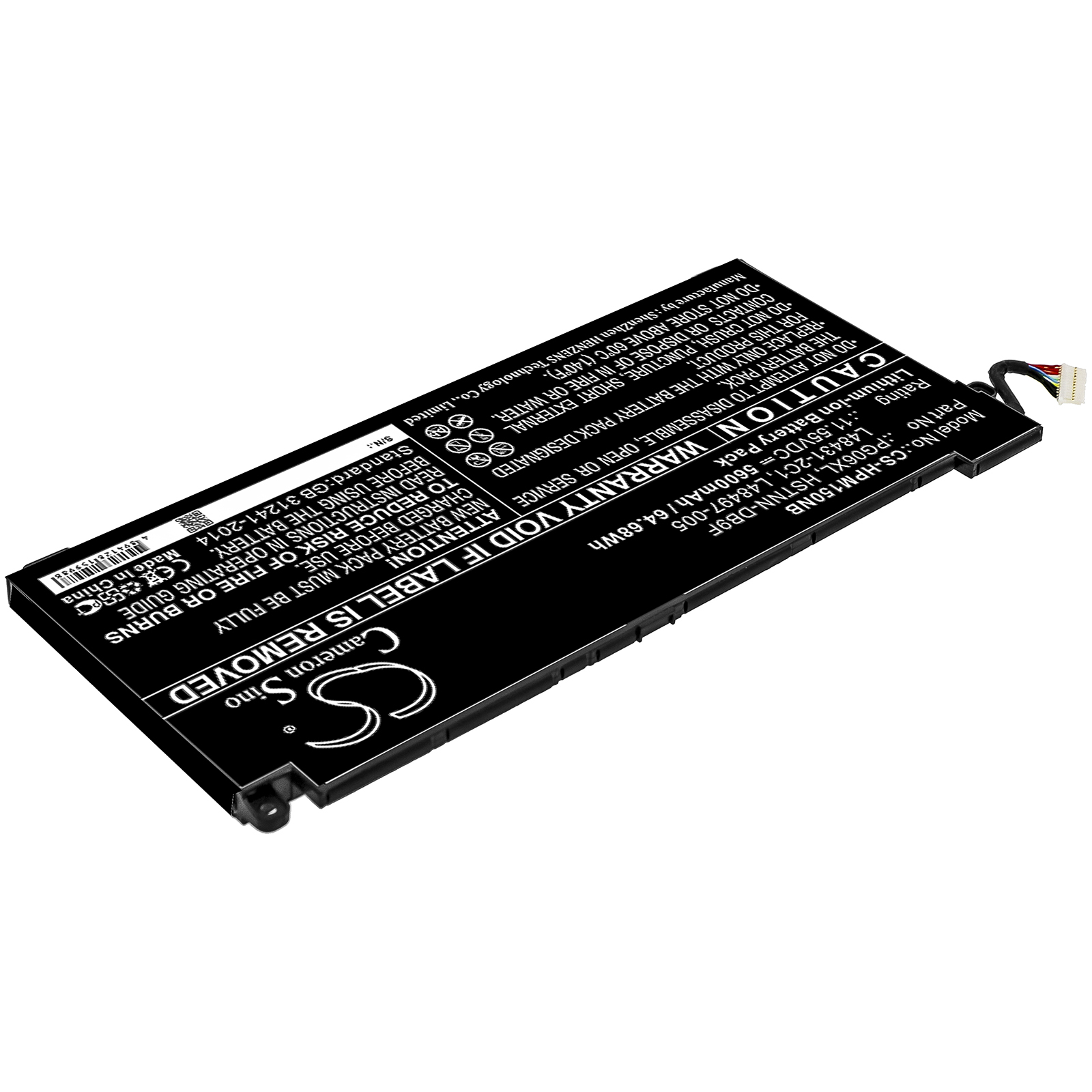Акумулятор HP Omen 15-DH0000NA, Omen 15-DH0000NX, Omen 15-DH0001NS, Omen 15-DH0002NG, Omen 15-DH0002NL, Omen 15-DH0002NS, Omen 15-DH0003LA, Omen 15-dh0004UR, Omen 15-DH0009NJ, Omen 15-DH0010NG, Omen 15-DH0011NG, Omen 15-DH0012NH, Omen 15-DH0017NH, - Зображення 2
