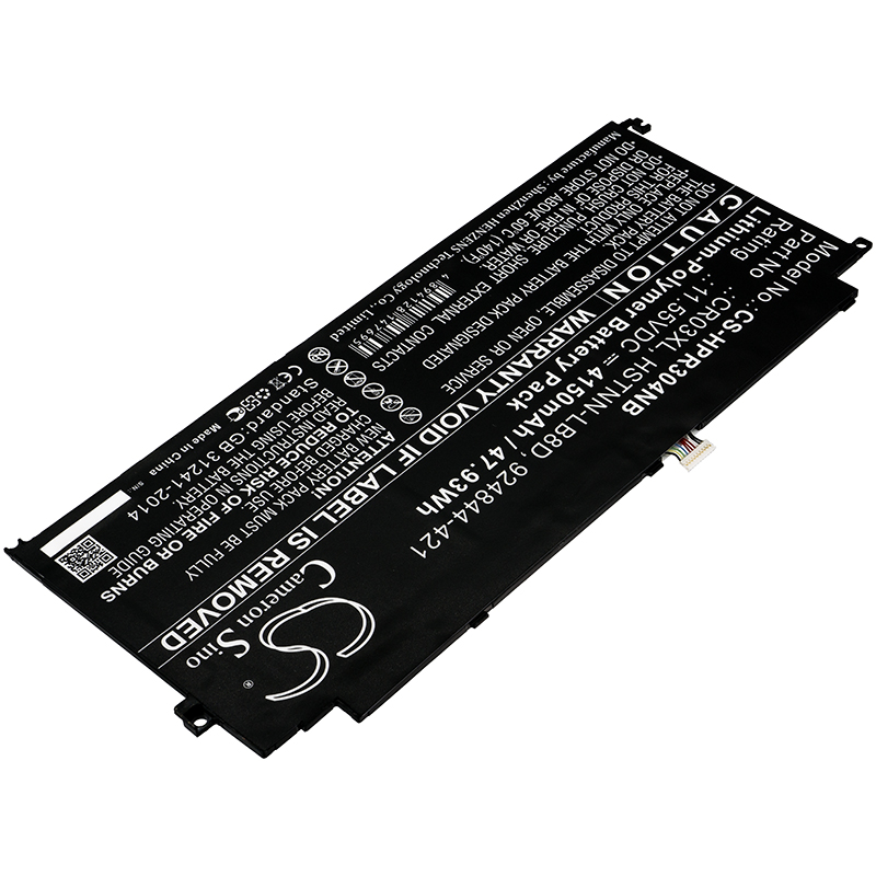 Акумулятор HP Envy 12-E000 X2 Detachable PC, ENVY 12-g000 x2 Detachable PC, ENVY 12-G000 X2DETACHABLE PC, ENVY x2 12-e000 CTO, ENVY X2 12-E000CTO, Envy X2 12-E000NA, Envy X2 12-E001NA, Envy X2 12-E001NF, ENVY x2 12-e001tu, ENVY x2 12-e002tu, Envy X2 - Зображення 2
