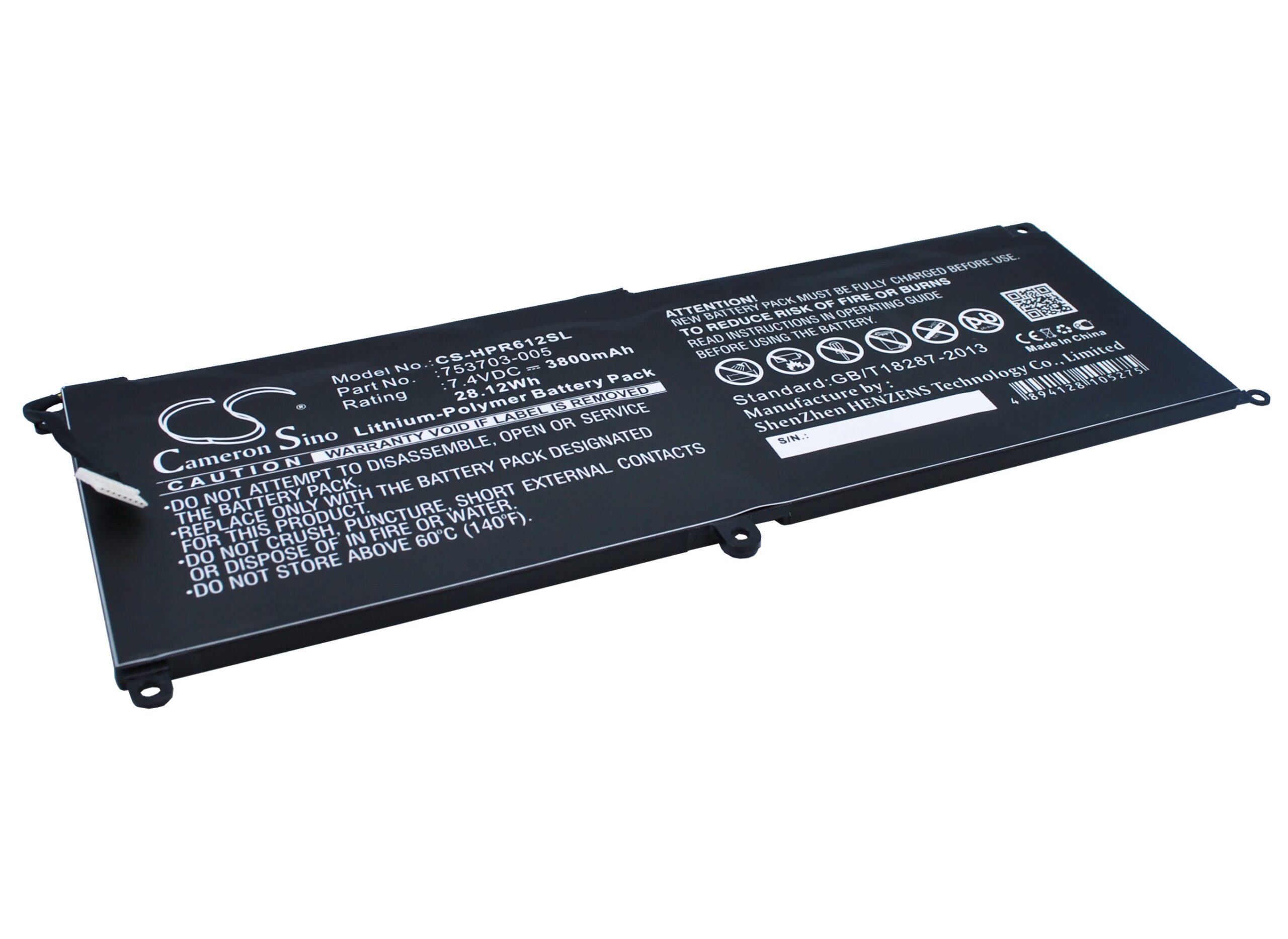 Акумулятор HP Pro Tablet x2 612 G1, Pro Tablet x2 612 G1(F1P90EA), Pro Tablet x2 612 G1(F1P93EA), Pro Tablet x2 612 G1(J9Z38AW), Pro Tablet x2 612 G1(J9Z41AW), Pro Tablet x2 612 G1(K4K76UT), Pro Tablet x2 612 G1(K4K77UT), Pro Tablet x2 612 - Зображення 2