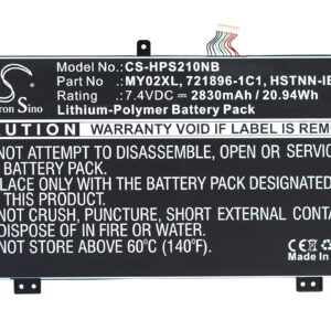 Акумулятор HP Pavilion 11", Pavilion 11-h000, Pavilion 11-h000ea, Pavilion 11-H000sg, Pavilion 11-h100, Pavilion 11-h100sg, Pavilion 11-h110ca, Pavilion 11-h110se, Pavilion X2 11-h000eo, Pavilion X2 11-H000EW, Pavilion X2 11-H000SA, Pavilion X2