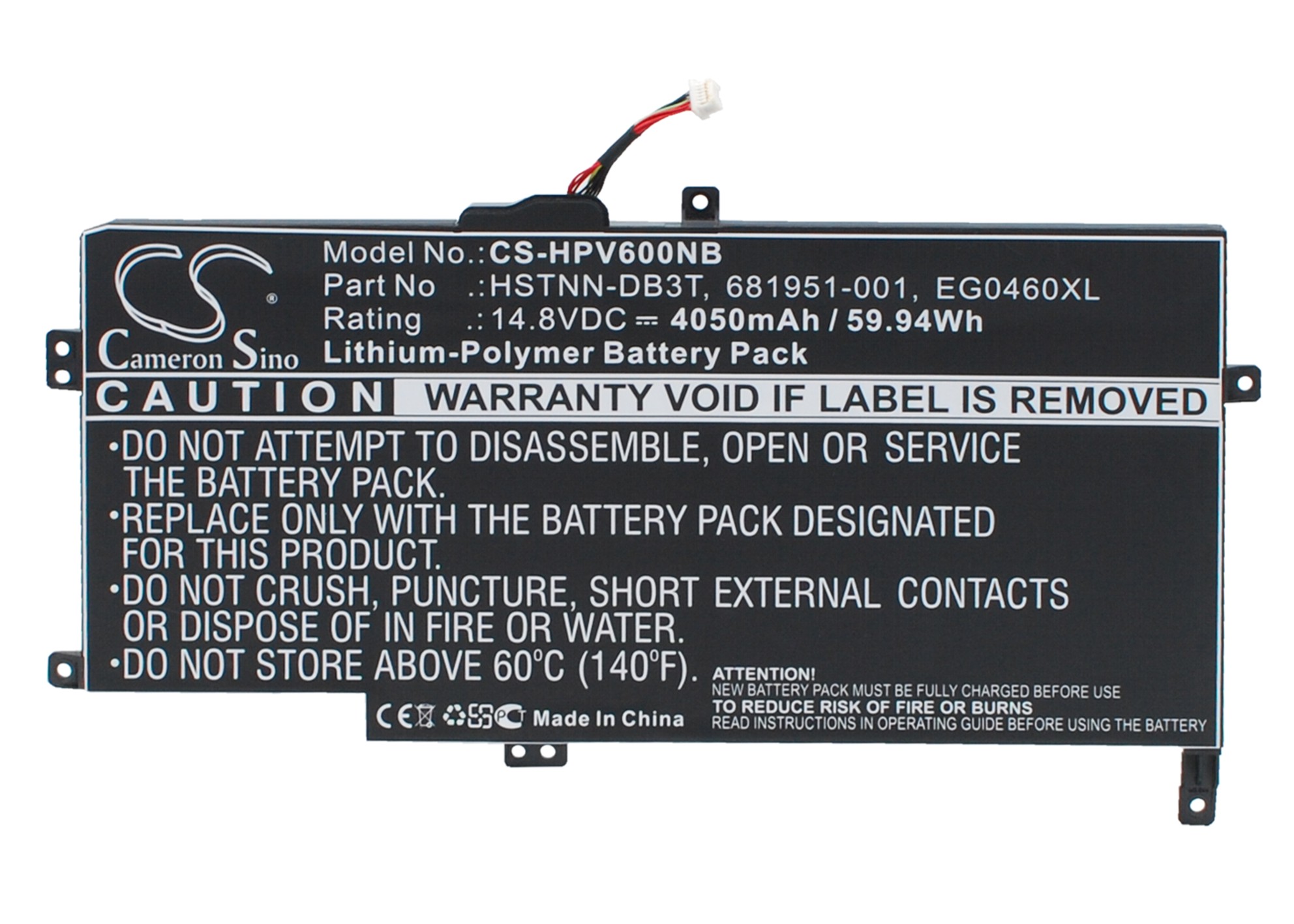 Акумулятор HP 6T-1000 CTO, 6T-1100 CTO, 6T-1200 CTO, 6Z-1000 CTO, 6Z-1100 CTO, Envy 6 Series, Envy 6-1000, Envy 6-1000sg, ENVY 6-1001TU, ENVY 6-1001tx, ENVY 6-1002TU, Envy 6-1002TX, ENVY 6-1003TU, ENVY 6-1003TX, ENVY 6-1004TU, Envy 6-1004TX, Envy