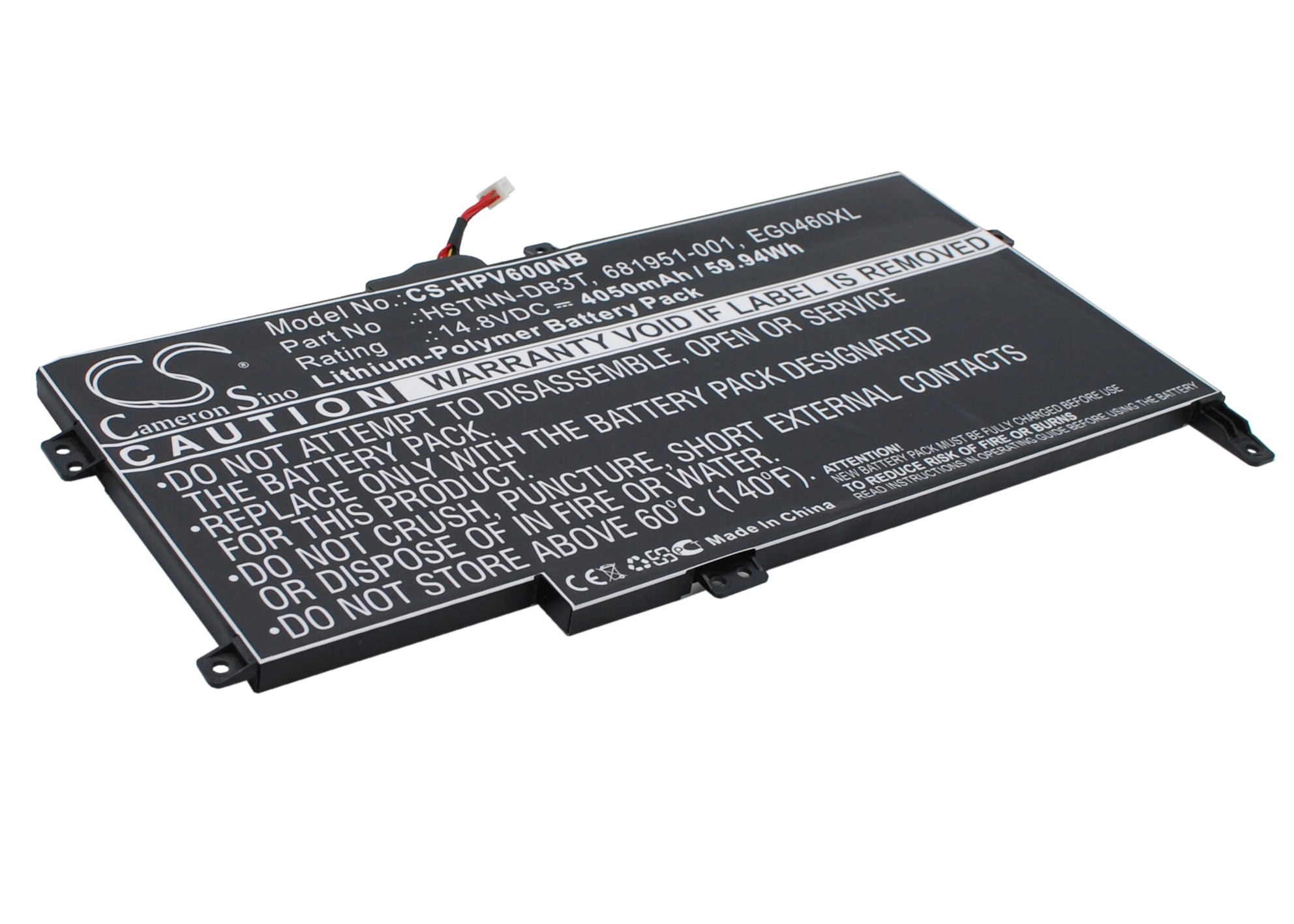 Акумулятор HP 6T-1000 CTO, 6T-1100 CTO, 6T-1200 CTO, 6Z-1000 CTO, 6Z-1100 CTO, Envy 6 Series, Envy 6-1000, Envy 6-1000sg, ENVY 6-1001TU, ENVY 6-1001tx, ENVY 6-1002TU, Envy 6-1002TX, ENVY 6-1003TU, ENVY 6-1003TX, ENVY 6-1004TU, Envy 6-1004TX, Envy - Зображення 2