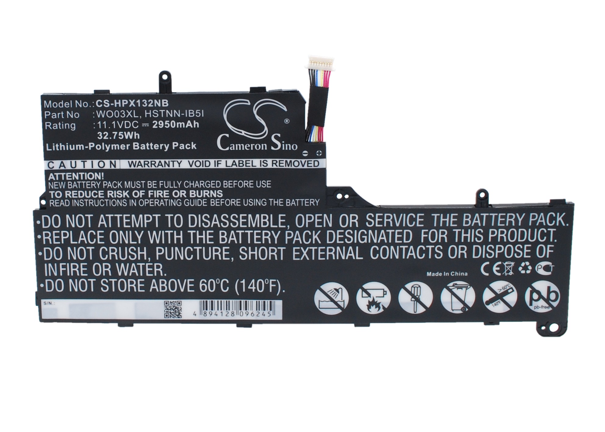 Акумулятор HP Pavilion 13-P100ED, Pavilion 13-P100EL, Pavilion 13-P100ER, Pavilion 13-P100ES, Pavilion 13-P100SR, Pavilion 13-P100SS, Pavilion 13-P101LA, Pavilion 13-P101SS, Pavilion 13-P101XX, Pavilion 13-P105SA, Pavilion 13-P106SA, Pavilion