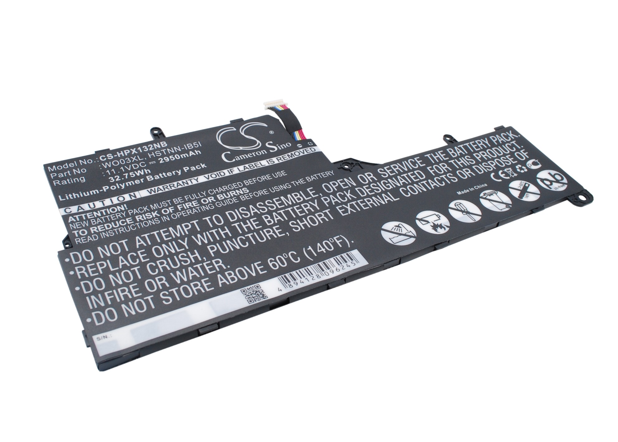 Акумулятор HP Pavilion 13-P100ED, Pavilion 13-P100EL, Pavilion 13-P100ER, Pavilion 13-P100ES, Pavilion 13-P100SR, Pavilion 13-P100SS, Pavilion 13-P101LA, Pavilion 13-P101SS, Pavilion 13-P101XX, Pavilion 13-P105SA, Pavilion 13-P106SA, Pavilion - Зображення 2