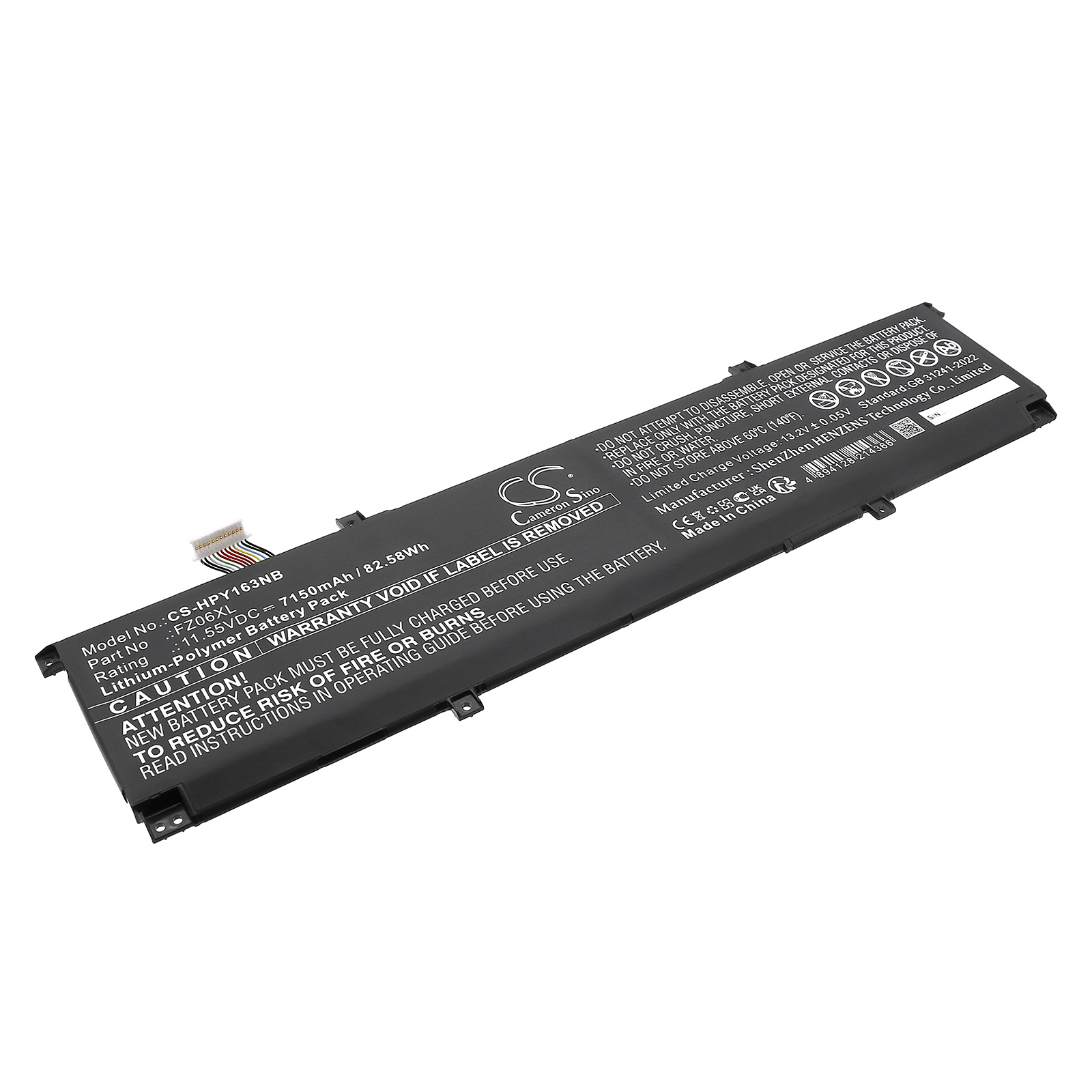 Акумулятор HP 16-f0035nr, 16t-f000, ENVY 16-H0000CI, ENVY 16-H0000NA, ENVY 16-H0000NC, ENVY 16-H0000NE, ENVY 16-H0000NH, ENVY 16-H0000NI, ENVY 16-H0000NK, ENVY 16-H0000NO, ENVY 16-H0000NP, ENVY 16-H0000NS, ENVY 16-H0000NV, ENVY 16-H0000NZ, ENVY