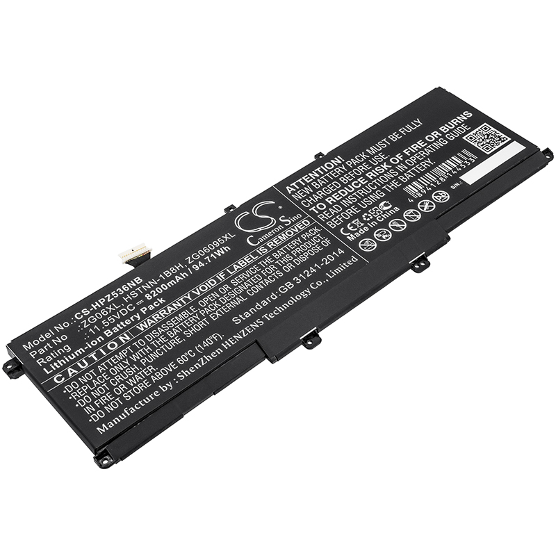 Акумулятор HP ZBook Studio G5, ZBook Studio G5 2ZC49EA, ZBook Studio G5 2ZC50EA, ZBook Studio G5 2ZC51EA, ZBook Studio G5 2ZC52EA, ZBook Studio G5 4QH10EA, ZBook Studio G5 4QH42EA, ZBook Studio G5 5CN10PA, ZBook Studio x360 G5, ZBook Studio x360 G5
