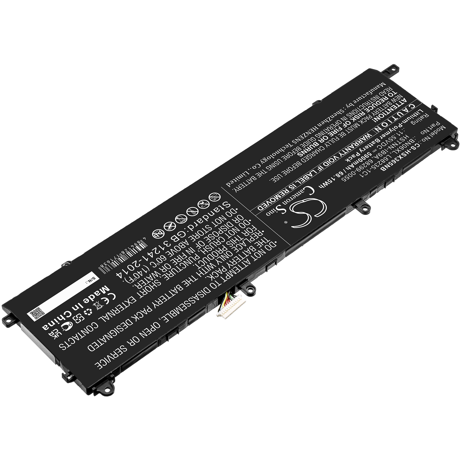 Акумулятор HP Spectre X360 15-EB0005UR, Spectre X360 15-EB0025TX, Spectre X360 15-EB0035TX, Spectre X360 15-EB0053TX, Spectre X360 15-EB0083NR - Зображення 2